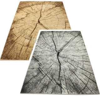 Kusový koberec Frizé TR20 béžový a šedý