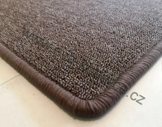 Kusový koberec ASTRA hnědý 57 x 120cm