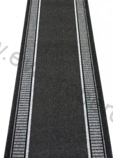 Běhoun koberec Promenade antracit 67 x 160cm