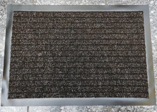 Vnitřní kobercová rohožka Atlas hnědá 40 x 60cm