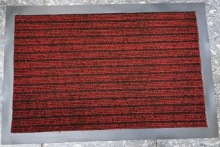 Vnitřní kobercová rohožka Atlas červená 50 x 80cm