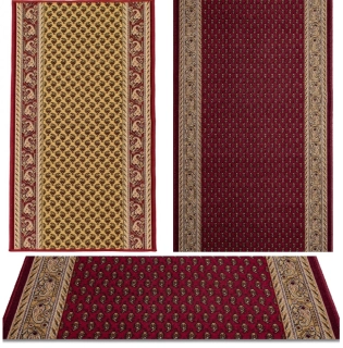 Protiskluzný běhoun IN25 bordový a krémový