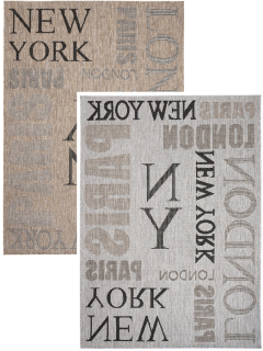 Kusové koberce Buklé KH-79A New York hnědé a šedé