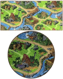 Dětský kusový koberec Dino 29 