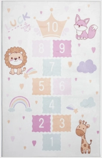 Dětský koberec Skákací panák Zvířátka