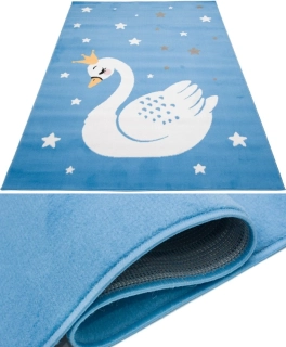 Dětský kusový koberec Labuť