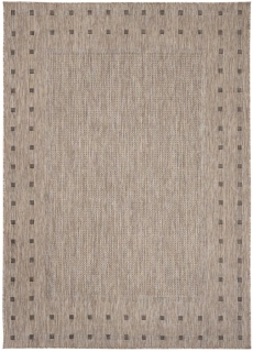 Kusové koberce Buklé KE-63A hnědé rozměr 60 x 100cm