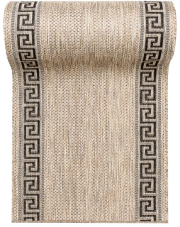 Kobercové běhouny Buklé KF-91A hnědé šíře 60cm