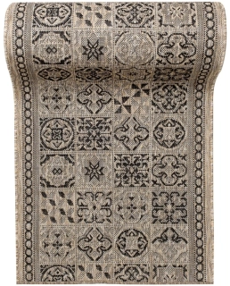 Kobercové běhouny Buklé KF-87A hnědé šíře 80cm