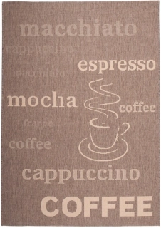 Kusové koberce Buklé 20220 Coffee hnědé 200 x 290cm