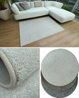 Kusový koberec Lounge Lux krémový 57 x 120cm