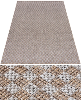 Kusové koberce Buklé KM-26A šedé v rozměru 80 x 150cm