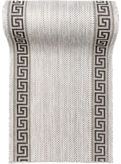 Kobercové běhouny Buklé KF-91A šedé šíře 70cm