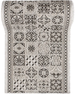 Kobercové běhouny Buklé KF-87A šedé šíře 70cm