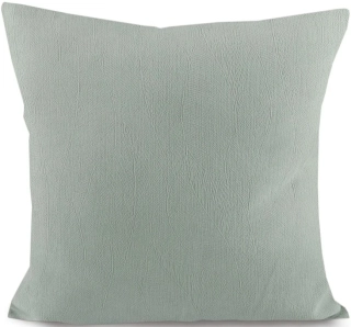 Oboustranný povlak na polštář s jemným vzorem 45 x 45cm šedo zelený