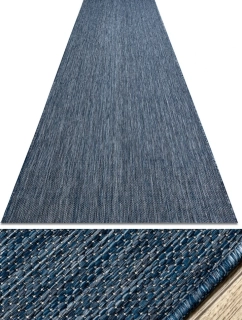 Běhoun Buklé S-A5165 modrý šíře 100cm
