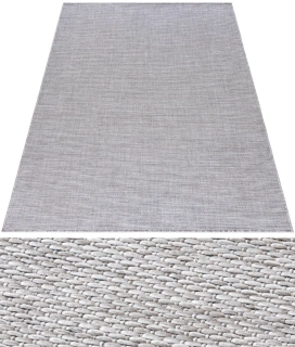 Kusové koberce Buklé 6365A šedé rozměr 200 x 200cm