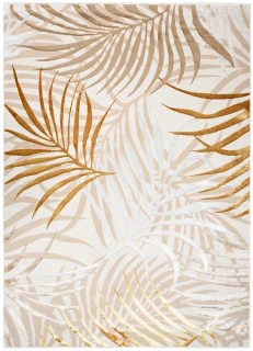 Kusové koberce Shiny Gold Tropic 44 krémové 180 x 260cm
