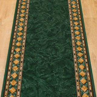 Protiskluzný běhoun CHS25 zelený šíře 67cm