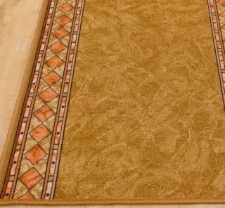 Protiskluzný běhoun CHS25 béžový-zlatý šíře 67cm