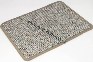 Smyčkový koberec metrážový Durban 39 béžový melír