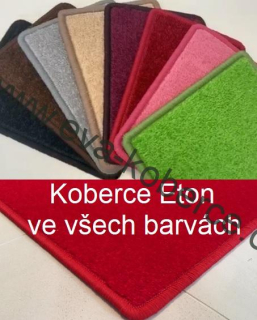 Koberec v metráži Eton všechny barvy