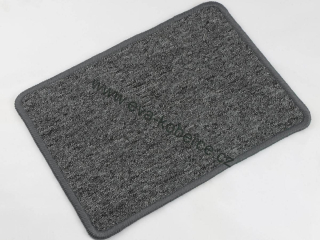 Zátěžové smyčkové koberce FALCON 76 tmavě šedý