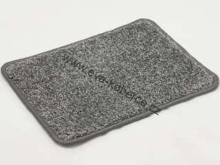 Velurový koberec metrážny Florida 95 tmavě šedý