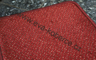 Zátěžový koberec metrážový Fortesse sde new 12 červený