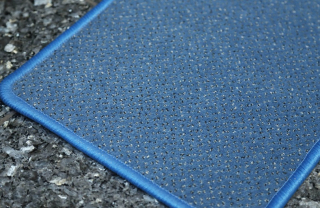 Zátěžový koberec v metráži Fortesse sde new 173 modro šedý