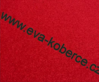 Koberec v metráži Eton červený