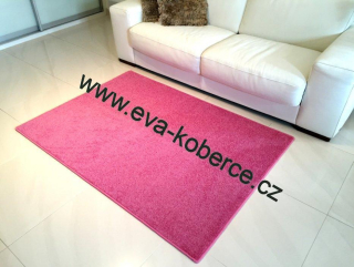 Kusový koberec Eton Růžový Obdélník