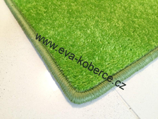 Kusový koberec Eton SRDCE - zelený