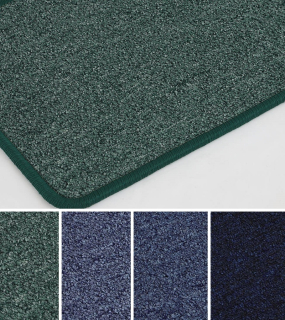 Zátěžové koberce Lima new modré a zelený a 