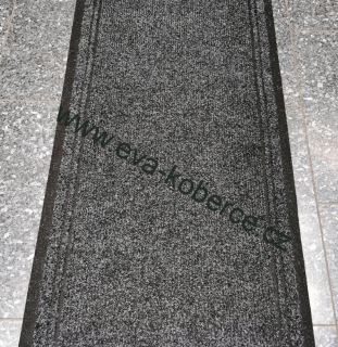 Levný protiskluzný Běhoun Malaga 2082 tmavě šedý