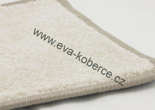 Velurový koberec Moods 31 krémový