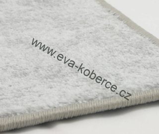 Velurový koberec metráž Moods 91 světle šedý