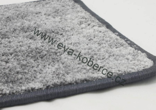 Velurový koberec metráž Moods 95 tmavě šedý