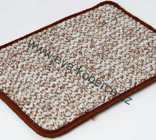 Moderní metrážové koberce Ohio 8114 hnědý