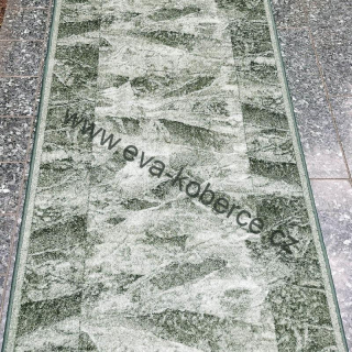 Protiskluzný běhoun Sardis 29 zelený