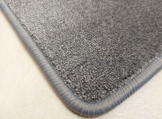 Velurový metrážní koberec Sense 108 tmavě šedý