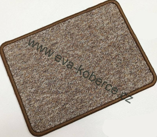 Smyčkový koberec v metráži Strong Timzo 2517 hnědý