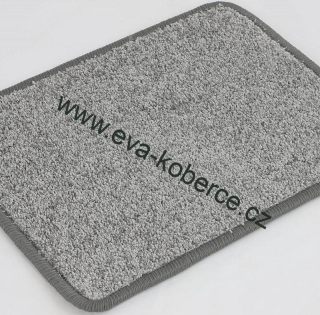 Velurový koberec metrážní Sunset 92 světle šedý