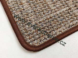 Levný metrážní koberec Valencia 1618 hnědý