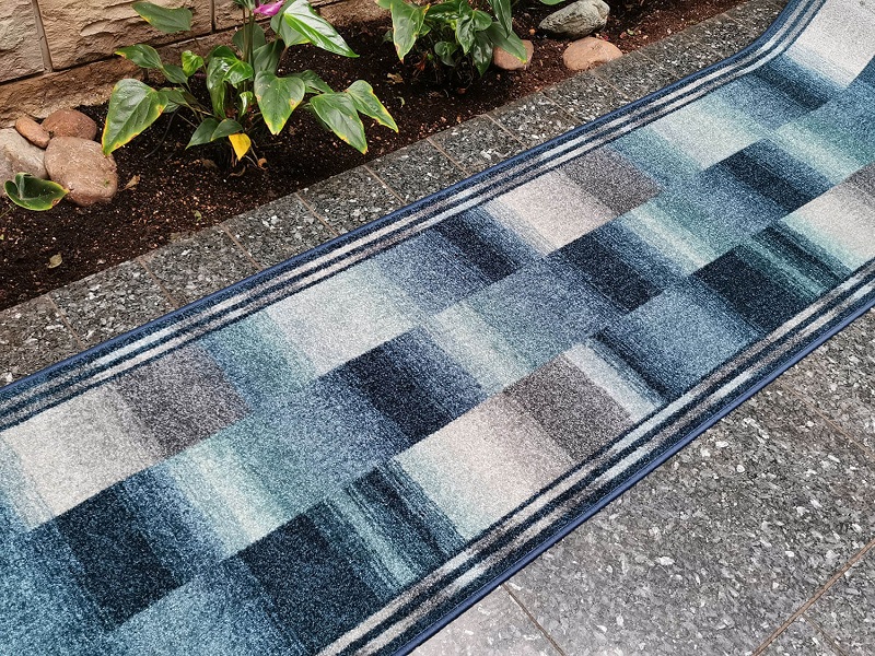 Koberec Běhoun Ikat 29 zelený