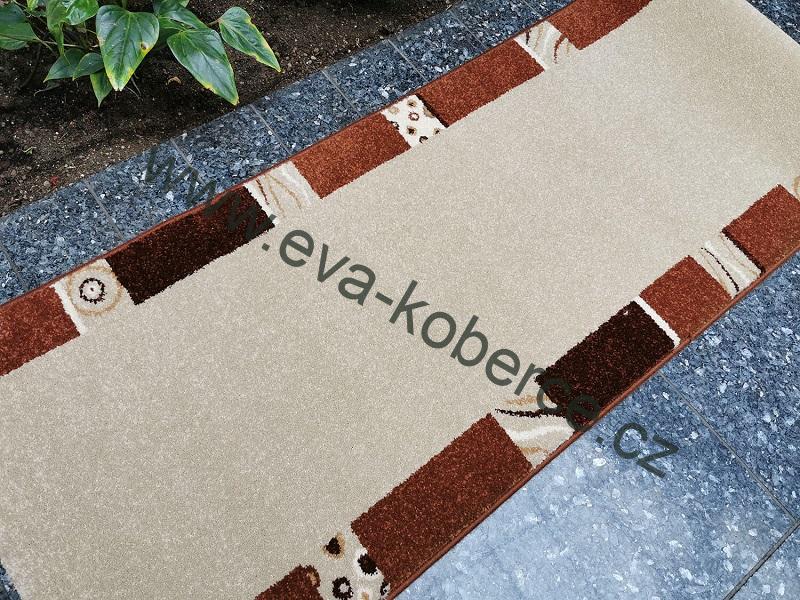 Tkaný běhoun Infinity 32822-8353 hnědý