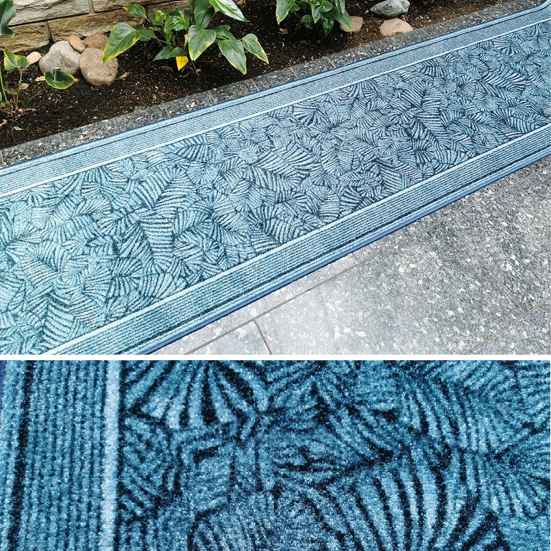 Velurový běhoun Maribo 84 cihlový