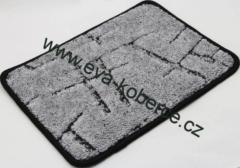 Bytový koberec metráž Nicosia 44 hnědý DOPRODEJ