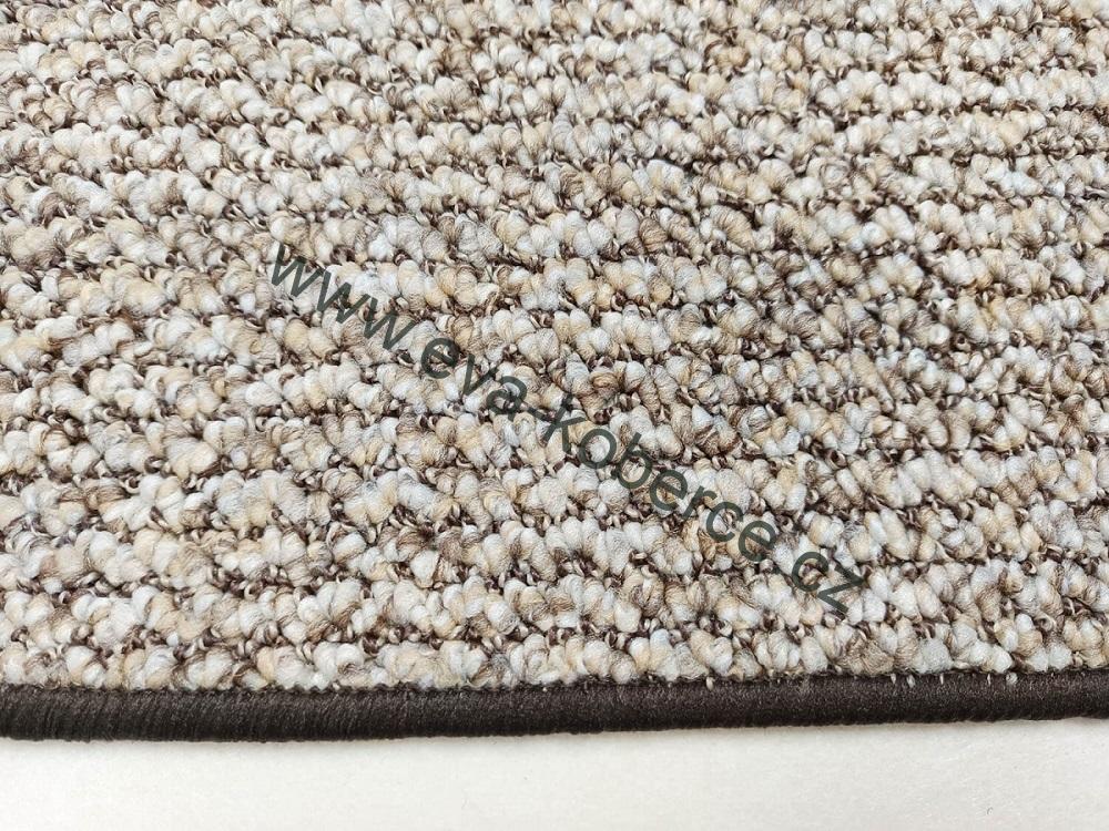 Moderní metrážové koberce Ohio 8112 hnědý