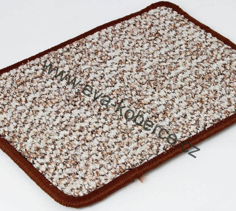 Moderní metrážové koberce Ohio 8112 hnědý